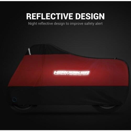 Motorcycle Cover Waterproof Outdoor Indoor Scooter Cruisers Street Sport Bike Cover UV Protection Motorbike Rain Cover 210D