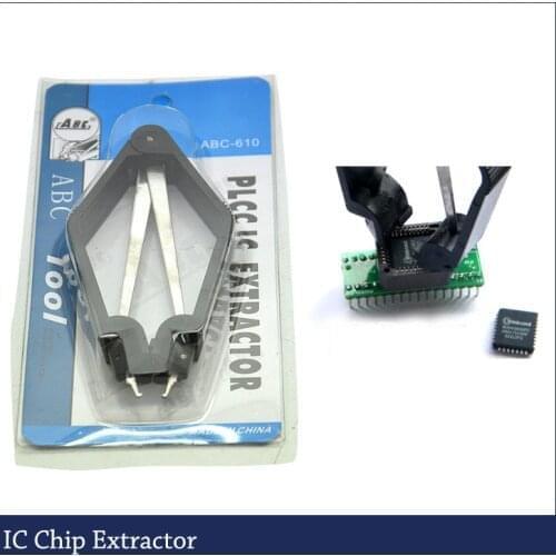 PLCC IC Chip Extractor Motherboard Circuit Board Component Puller Tool IC Chip Puller Remover