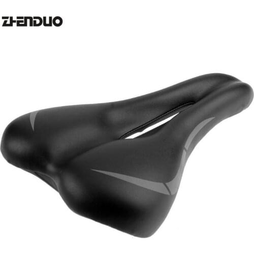 Mountain Bike Saddle Hollow Comfortable General - Purpose Thick Seat Cushion Bicycle Long Distance Travel Hole Seats