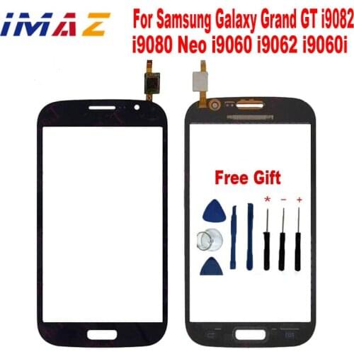 IMAZ For Samsung Galaxy Grand GT i9082 i9080 Neo i9060 i9062 i9060i i9060M Touch Screen Digitizer Sensor Outer Glass Lens Panel