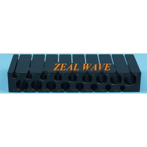 Cruciate Ligament Reconstruction Instruments Tendon Measurement Template Integrated Tendon Test Perforation Template