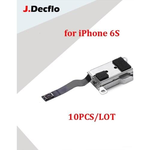 JDecflo 10Pcs/Lot Vibrator For iPhone 6S Plus 5.5'' 6SP Vibration Moto Flex Cable Replacement Parts Repair
