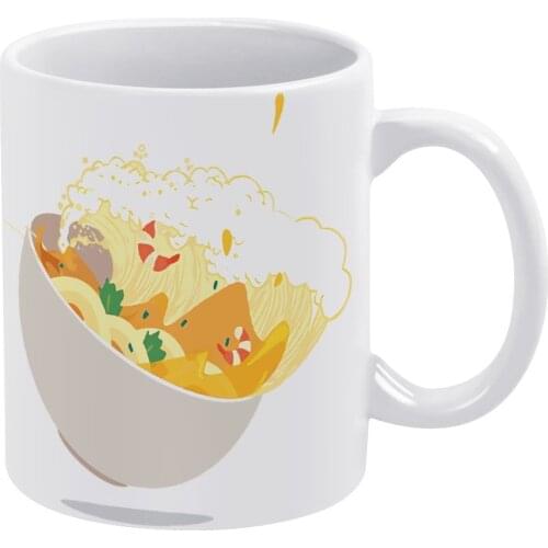 Ramen Noodles Mug Kawaii Ceramic Mug Tea Cheap Cups