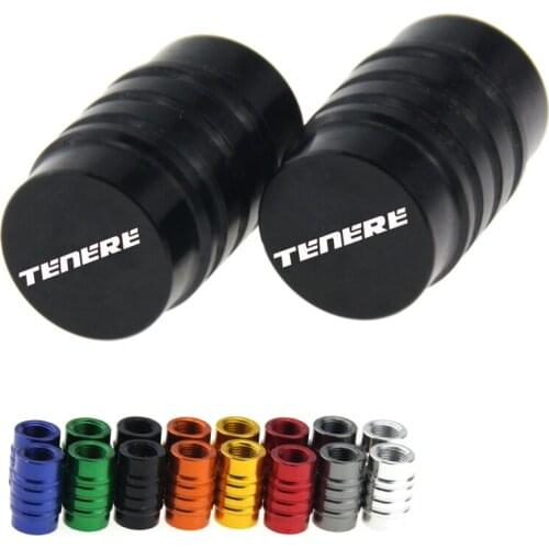Wheel Tire Valve caps CNC Aluminum Airtight Covers For Yamaha SUPERTENERE/XT1200ZE XT660Z XT600X Motorcycle Accessories Parts