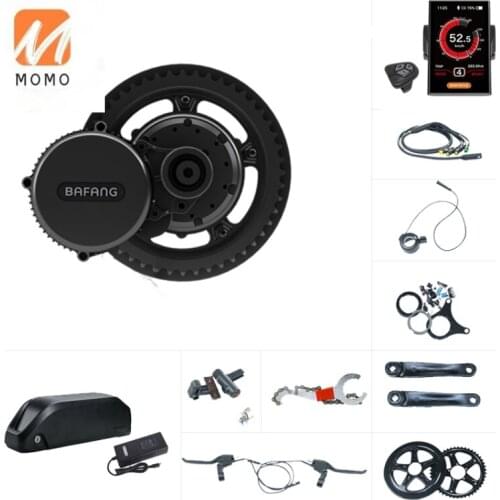 Bafang BBS02 C18 48v 750w electric bicycle kit with 16ah battery included automatic ebike electric bicycle battery bike electric