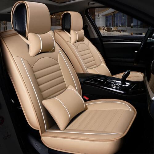 2020 New Custom Leather Four Seasons For SSANGYONG Car Seat Cover Cushion