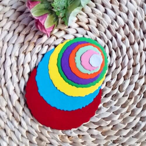 Torn Edge Metal Cutting Dies Embossing Template Stencils for DIY Scrapbooking Photo Album Decorative DIY Paper Cards Making