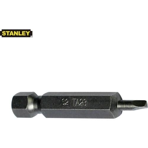Stanley 10 piece precision TA23 triangle screwdriver bits screw driver bit non-magnetic head 1/4 inch hex shank 50mm S2 steel