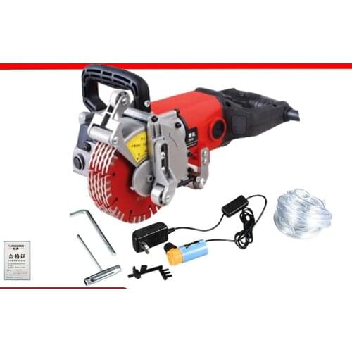 220V Electric Wall Chaser Groove Cutting Machine Wall slotting Grooving depth: 36mm machine Steel Concrete cutting machine