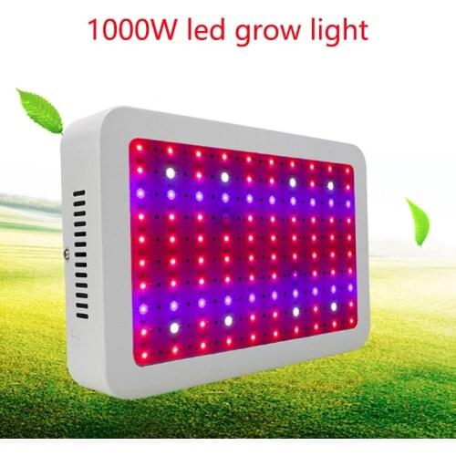LED Growing Lamps 1000W AC85-265V Full Spectrum Plant Lighting For Greenhouse Hydroponics Flowers Plants Vegetables