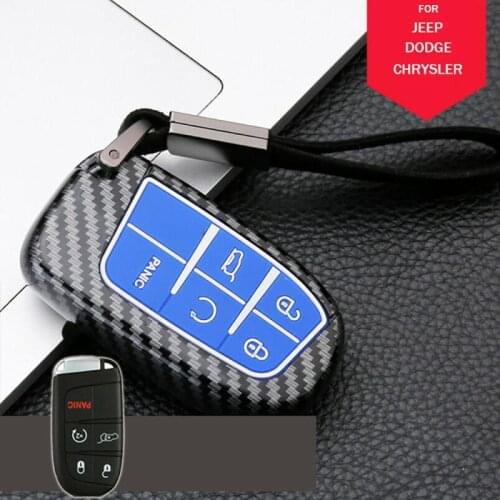 TPU Remote Key Protective Cover Case Shell Fob 5 Keys For Jeep Grand Cherokee for Dodge Journey/Charger/Durango/ for CHRYSLER