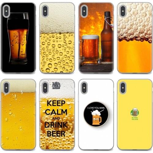 Amazing Silicone Phone Case For iPhone iPod Touch 11 12 Pro 4 4S 5 5S SE 5C 6 6S 7 8 X XR XS Plus Max 2020 funny alcohol beers