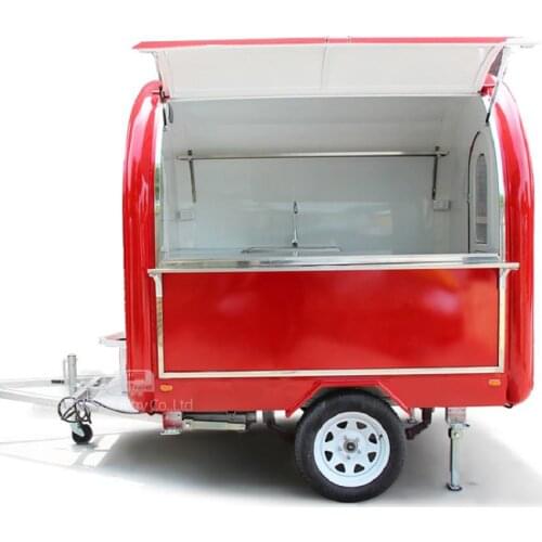 Street Mobile Mini Kitchen Cart Ice Cream Truck Sale Hot Dog Trailer