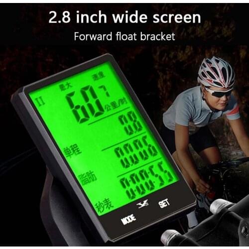 1PCS Waterproof Wireless Digital Bike Ride Speedometer Odometer Bicycle Cycling Speed Counter Code Table Bicycle Computer