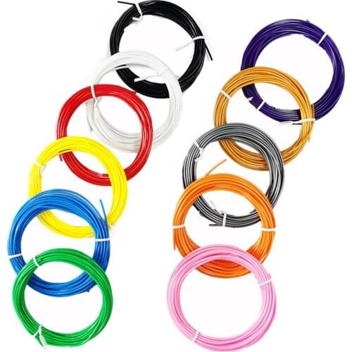 PCL Filament Refill for Low/Room Temperature 3D Printing Pen Kids Printer 3D Printer Pen Filaments Each Color 5m EM88