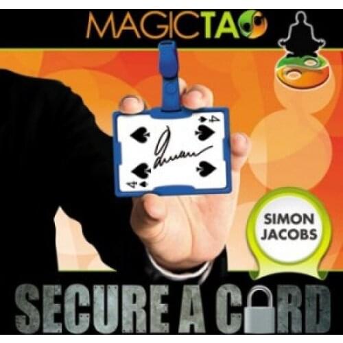 Secure A Card By Simon Jacobs And Magic Close Up Street Mentalism Classic Card Magic Tricks For Professional Magicians