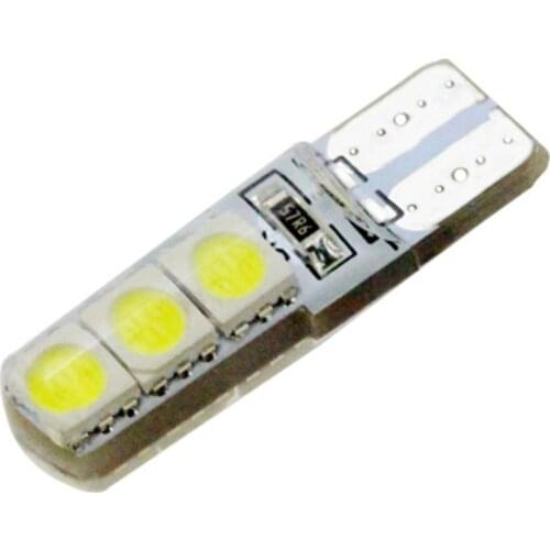 2pcs Lamp Led T10 194 W5w Reading Bulbs Clearance Lights Silicone Double Sides Interior 501 Signal Lamp Auto 168 6000k For Car