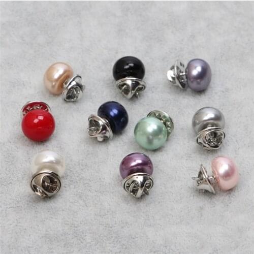 50pcs Fashion Pearl Brooches Pins For Women Designer Female Clothes Accessories The Candid Jewelry Color Pearl Pins Wedding Jewe