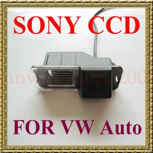 Car camera!!! SONY CCD Car Rear View Reverse CAMERA for VW Volkswagen Polo V (6R)/ Golf 6 VI/ Passat CC With Guide Line
