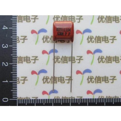 Free Ship 100pcs 630V 223 Quality CBB Polypropylene film capacitor pitch 10mm 630V 223 0.022UF CBB/CL CBB capacitor 0.022uf