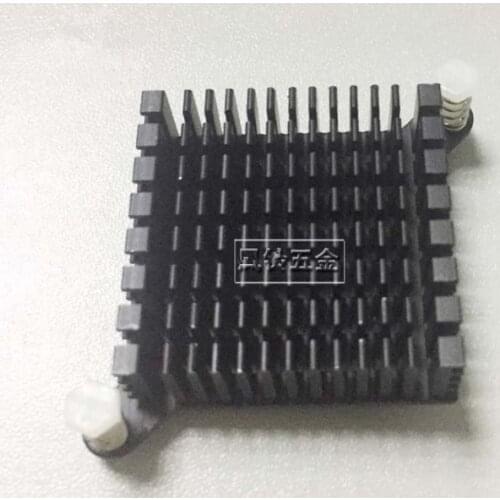 Fast Free Ship 5pcs Electronic chip radiator with snap joint 38*12*38mm motherboard chip heat sink with the ear heatsink