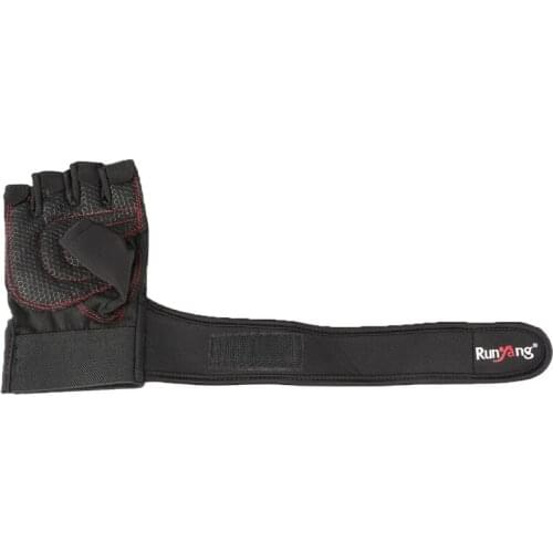 Black Classic Motorcycle Gloves Breathable Full Finger Racing Gloves Outdoor Sports Protection Riding Cross-Country Bike Gloves