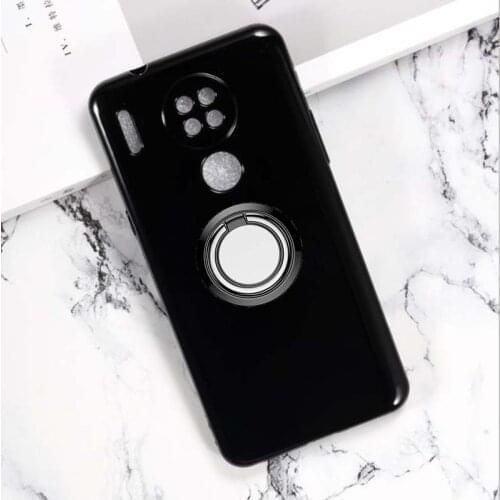For Blackview A80 Back Ring Holder Bracket Phone Case Cover Phone TPU Soft Silicone Cases for BlackviewA80 6.21"