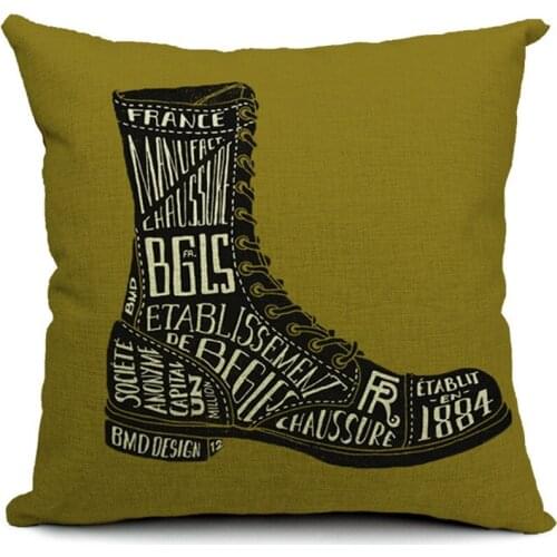 Hot Sale Pillow Covers Decadent Style Skull Pattern New Fashion Design45X45CM Linen Pillow Cover \ Home Decorative Linen Cushion