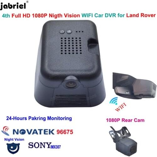 Jabriel HD 1080P Wifi Night Vision Car Dvr Dash Cam Car Camera 24H Video Recorder For Land Rover Range Rover Evoque 2020 2021