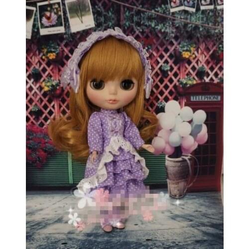 Handmade Doll clothe 5pcs/set ,doll accessories for Blyth licca Azone momoko mmk 1/6 doll toys house Free shipping