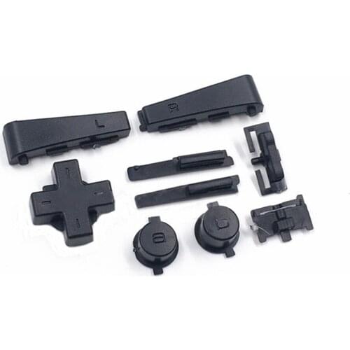 Full Buttons Keys Set for Nintend GBM Console Replacement Shell Frame L R A B D-Pad Keypad Button for GBM Repair Parts