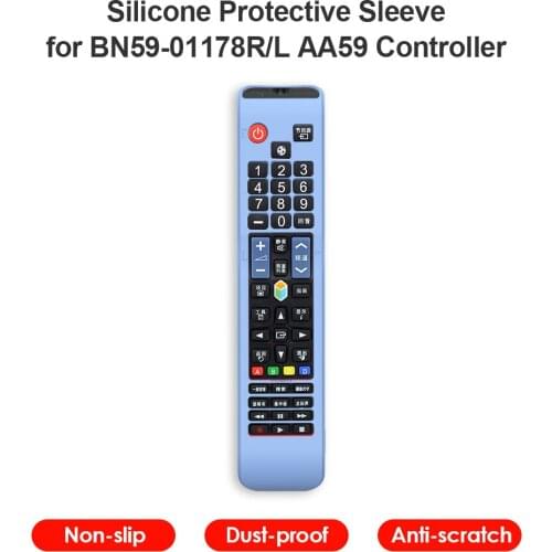 New Remote Control Case Protective Covers for Samsung TV BN59-01178R/L AA59 Silicone Shockproof Smart Remote Control Replacement