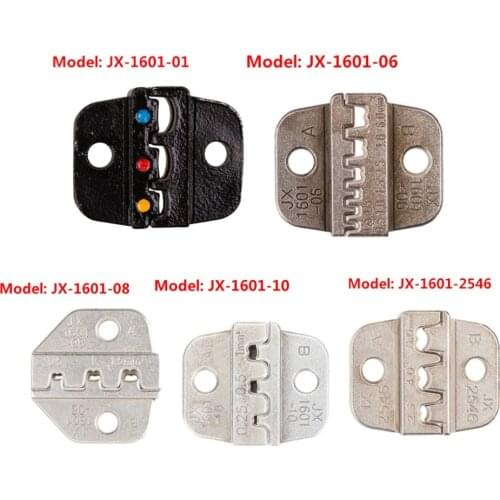 Wire Crimper Crimping Pliers Jaw Bootlace Ferrule Crimpers Cord End Terminal Jaws Mold for Dupont Terminal Clamp Plier