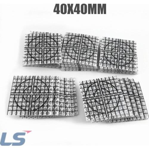 100pcs Reflector Sheet size 40X40MM Reflective Target grid (can Customizable)