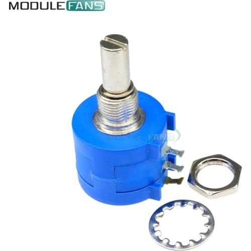 3590S-2-104L 100K Ohm Rotary Wirewound Precision Potentiometer Pot 10 Turn