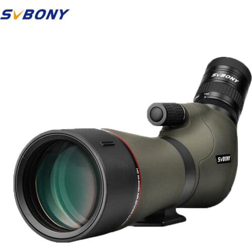 SVBONY 20-60x80 Spotting Scope Zoom Nitrogen Filled Water-proof Telescope Dual Focus Mechanism Metal Body for Birdwatching SV46