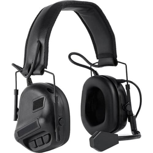 Noise Canceling Tactical Earmuffs Headphone Headset Communication Sound Pickup Noise Reduction Hunting Outdoor Hearing Protector