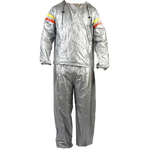 Unisex Sauna Suit Sauna Suit Waterproof Fat Burning Fitness Sweat Suit Sweat Suit Slimming Suit Sauna Suit Suit