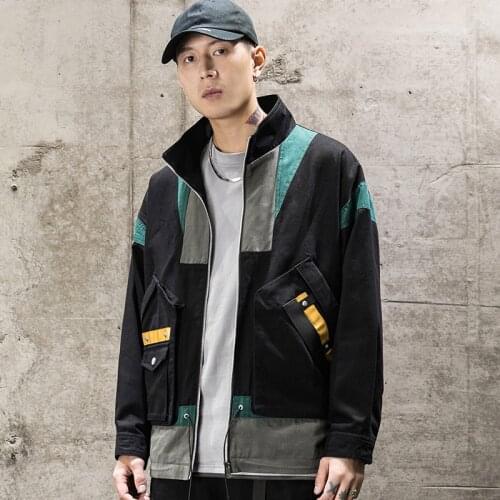 April MoMo Spring 2021 New Tooling Jacket Jacket Youth Loose Jacket Men
