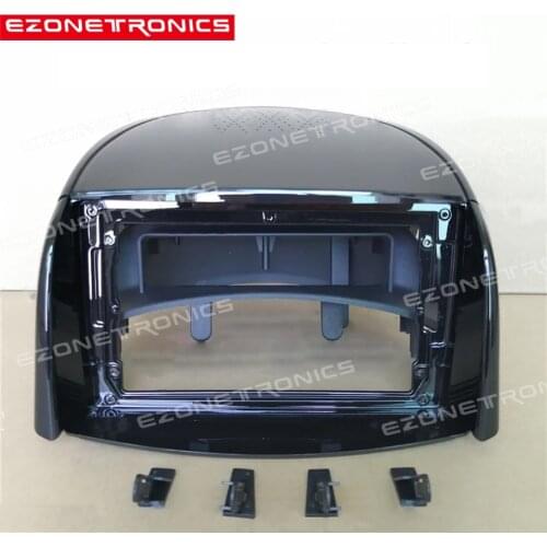 2-1Din Car DVD Frame Audio Fitting Adaptor Dash Trim Kits Facia Panel 9 inch For Renault Koleos 2007-2016 Radio Player