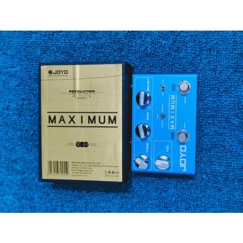 Authentic Joyo R series r-05 electric guitar single piece effector dual channel overload effector
