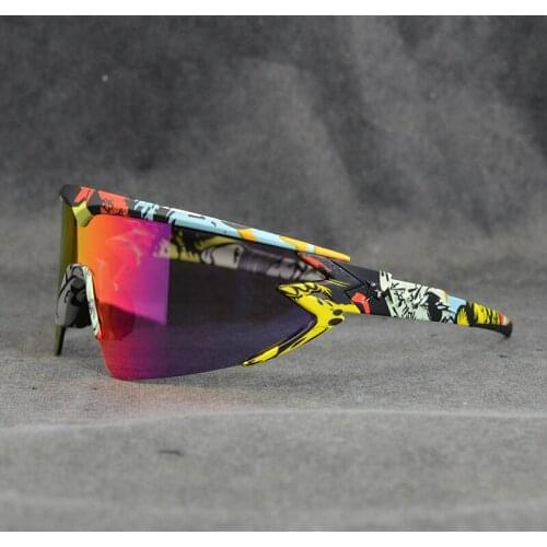 Brand Outdoor Sport Sunglasses Peter 100 Mtb Road Bike Glasses Men 1 Lens Gafas Ciclismo Cycling Eyewear Speed Cycling Glasses