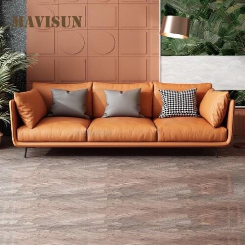 Italian Real Genuine Leather Love-Seat 3 Seat Couch Living Room Modern Minimalist Sofa Sectional Leisure Chair Bed For Home