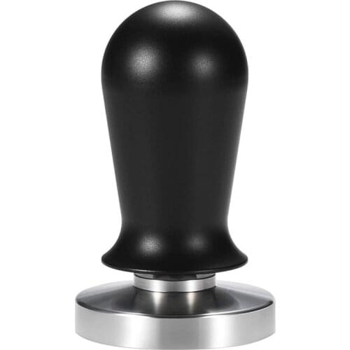 51mm Calibrated Pressure Espresso Tamper Tool Barista Espresso Machine Tamper Flat Base 30Lbs Press, 304 Stainless Steel