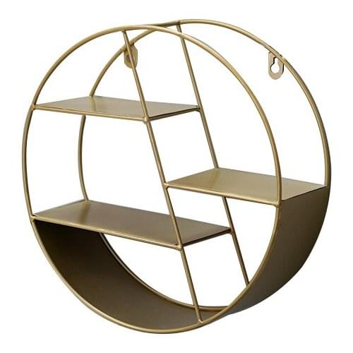 Beautiful and practical living room wall storage rack strong load-bearing creative wall decoration pendant wall decorati