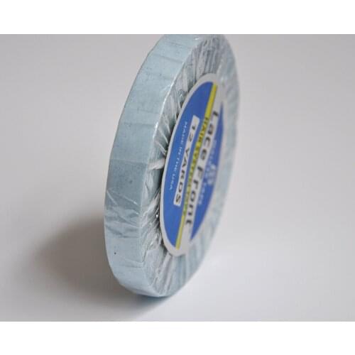 1cm*12yards Hair System Tape Lace Front Support Blue Double Sided Tape For Hair Tape Extension/Toupee/Lace Wig