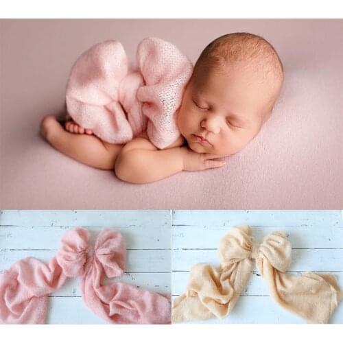 2021 new Bowknot Belt Newborn Photography Props Accessories for Baby Boy Girl Pose Butterfly belt Photo Shoot