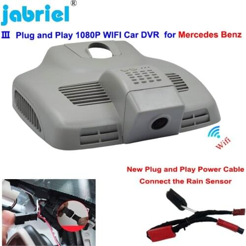 New Plug and Play WIFI 1080P Car Dvr Dash Cam for Mercedes Benz E Class w212 w213 C Class w205 s205 for Mercedes Benz GLC x253