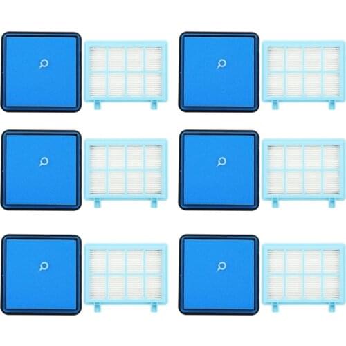 Vacuum Cleaner Filter - Washable Motor Foam Filter Kit Compatible for FC9331 / FC9332 / FC8010 Vacuum Cleaner