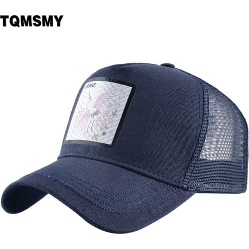TQMSMY Mens Baseball Cap Summer Breathable Mesh Trucker Caps Women Streetwear Hip Hop Bone Casquette Outdoor Visor Hat TME23